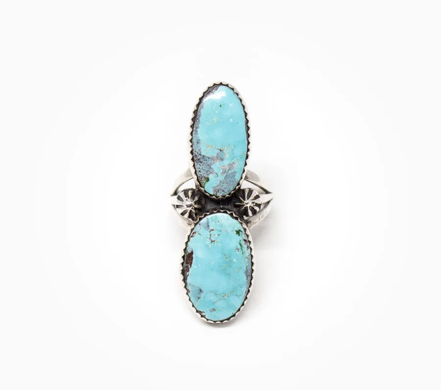 Strength Ring - Women’s Turquoise and Silver Jewelry