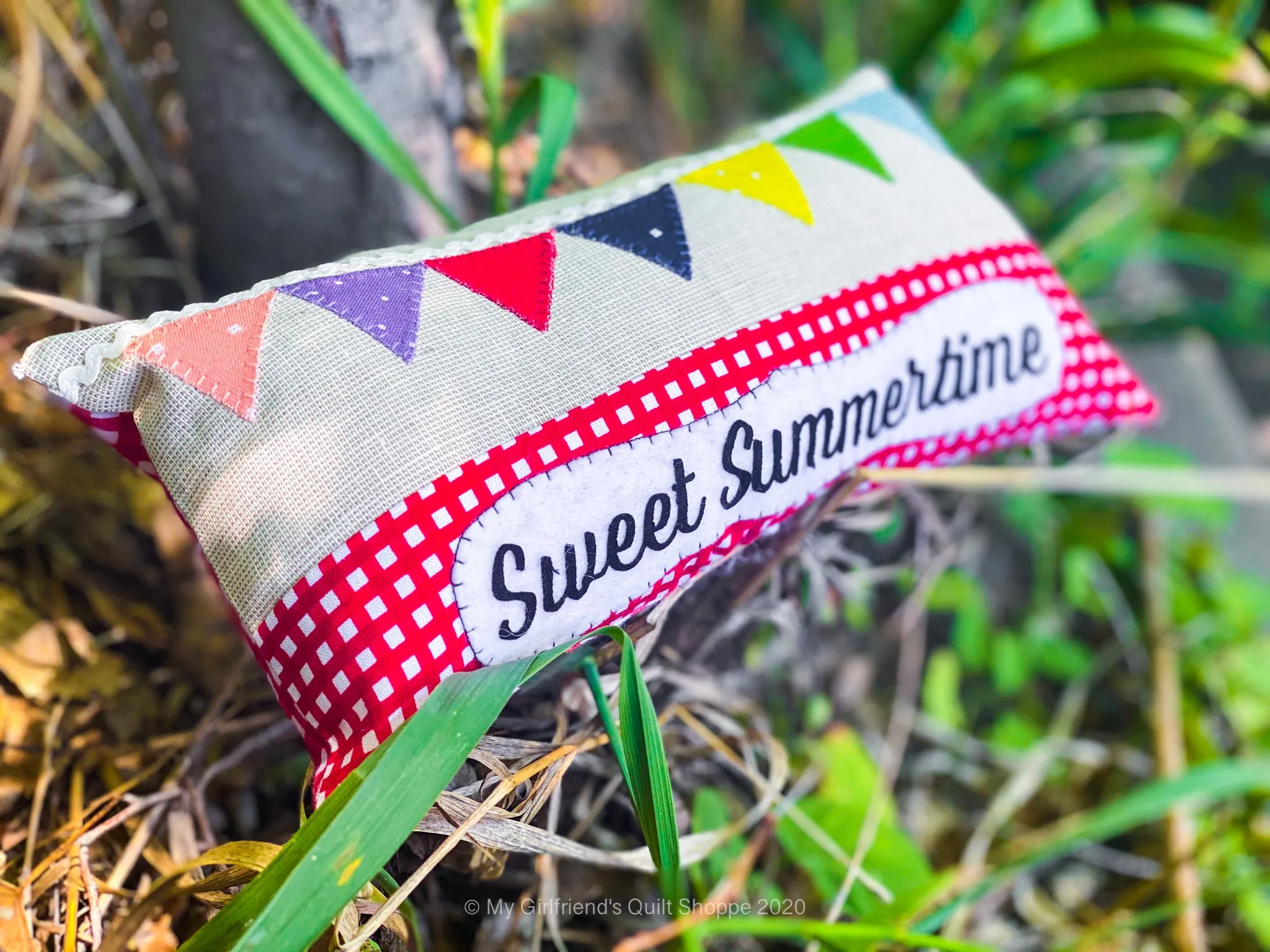 Sweet Summertime Mini Bowl Filler Pillows (Downloadable Pattern)