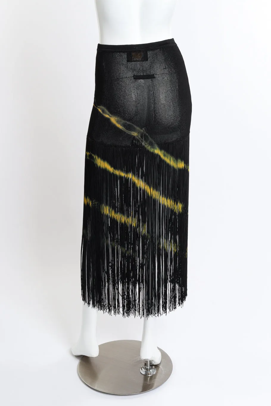 Tie Dye Fringe Skirt