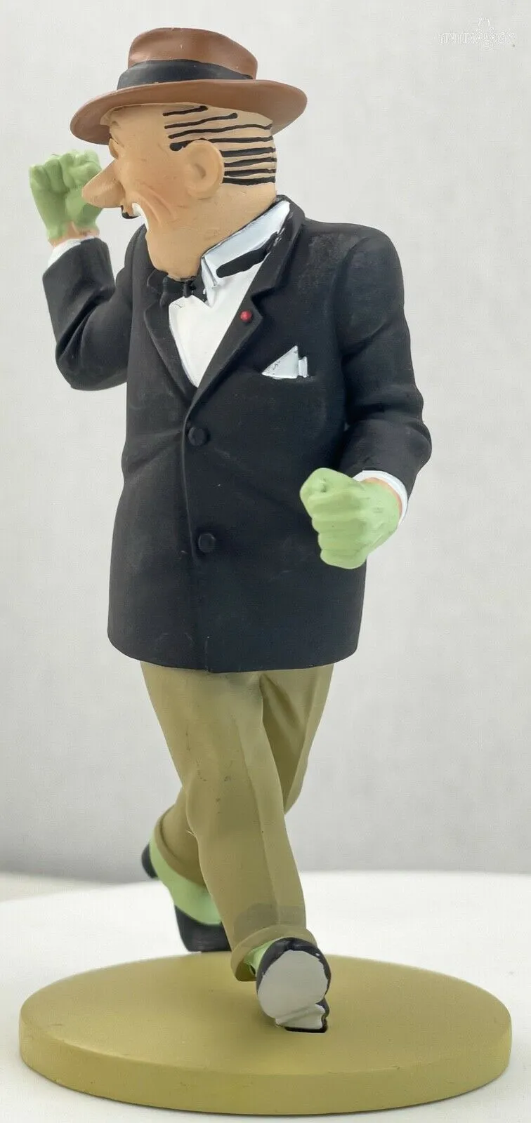 Tintin Figurine Officielle # 63 Gibbons from Blue Lotus model ML resin Figure