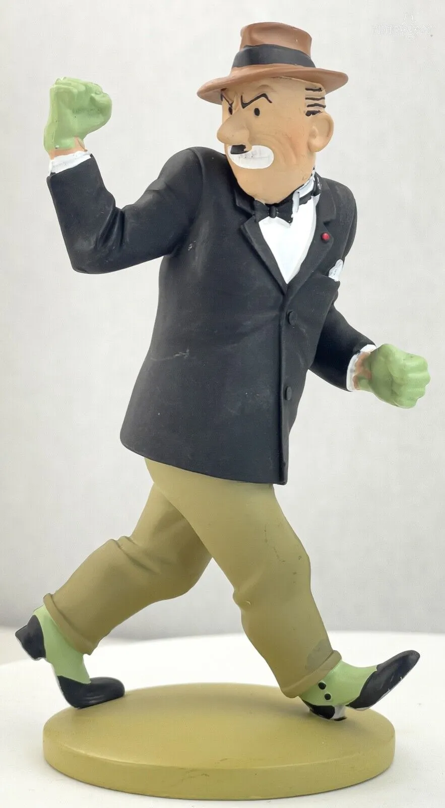 Tintin Figurine Officielle # 63 Gibbons from Blue Lotus model ML resin Figure