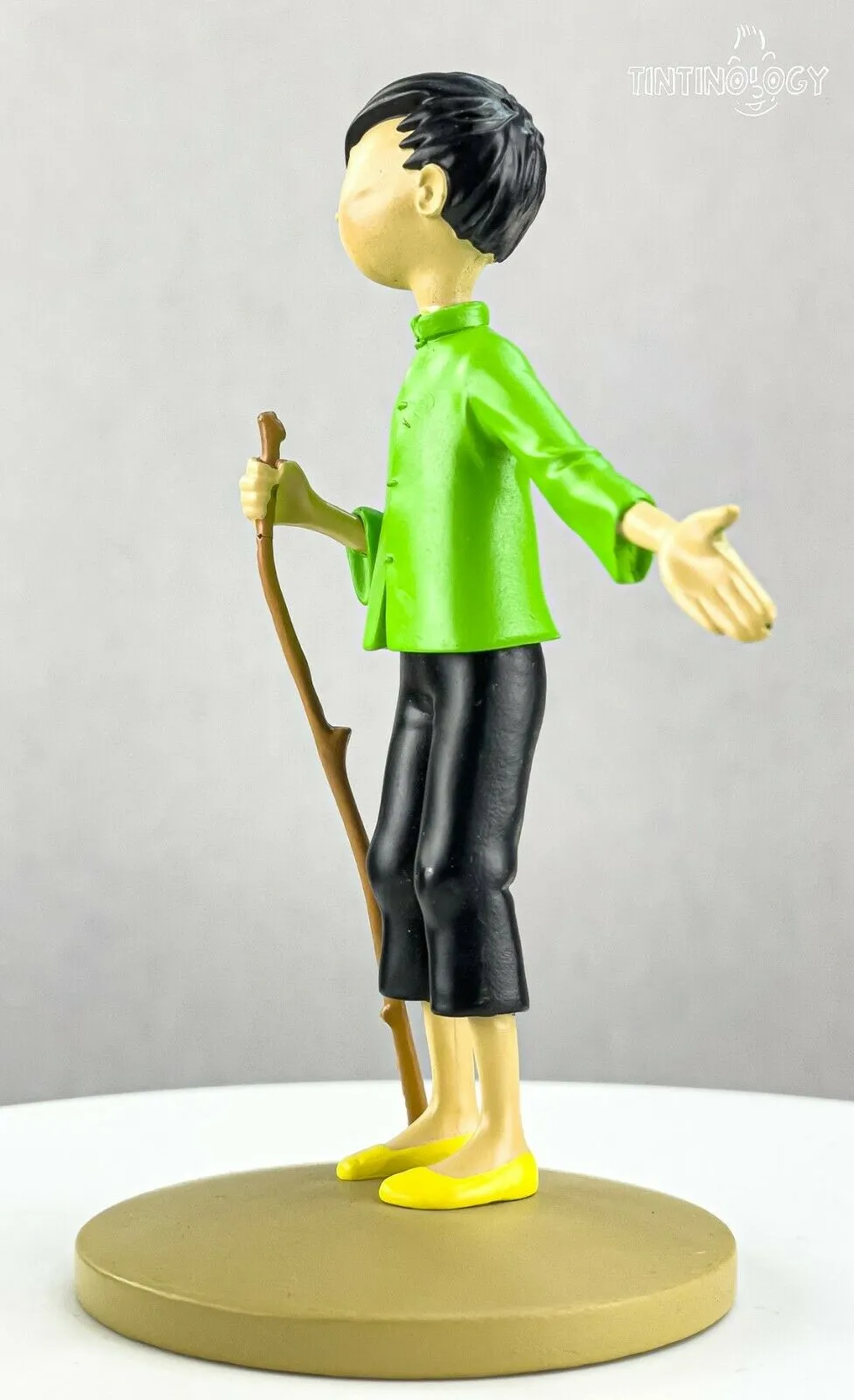 Tintin Figurine Officielle # 8 Chang: Blue Lotus Herge model ML resin Figure