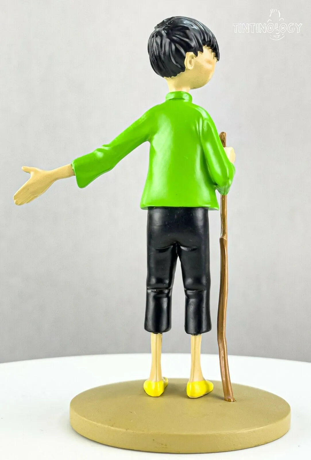 Tintin Figurine Officielle # 8 Chang: Blue Lotus Herge model ML resin Figure