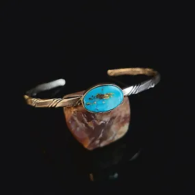 Turquoise & Sterling Silver Bracelet