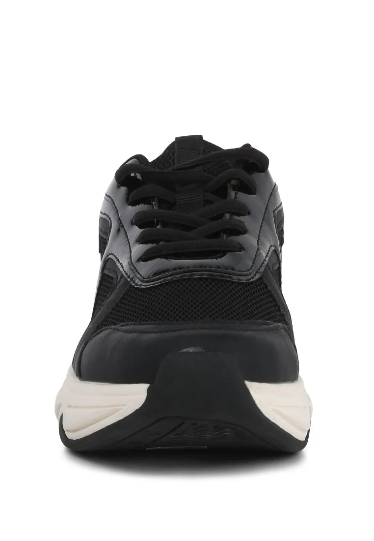 Tyler Active Lace-Up Chunky Sole Trainers