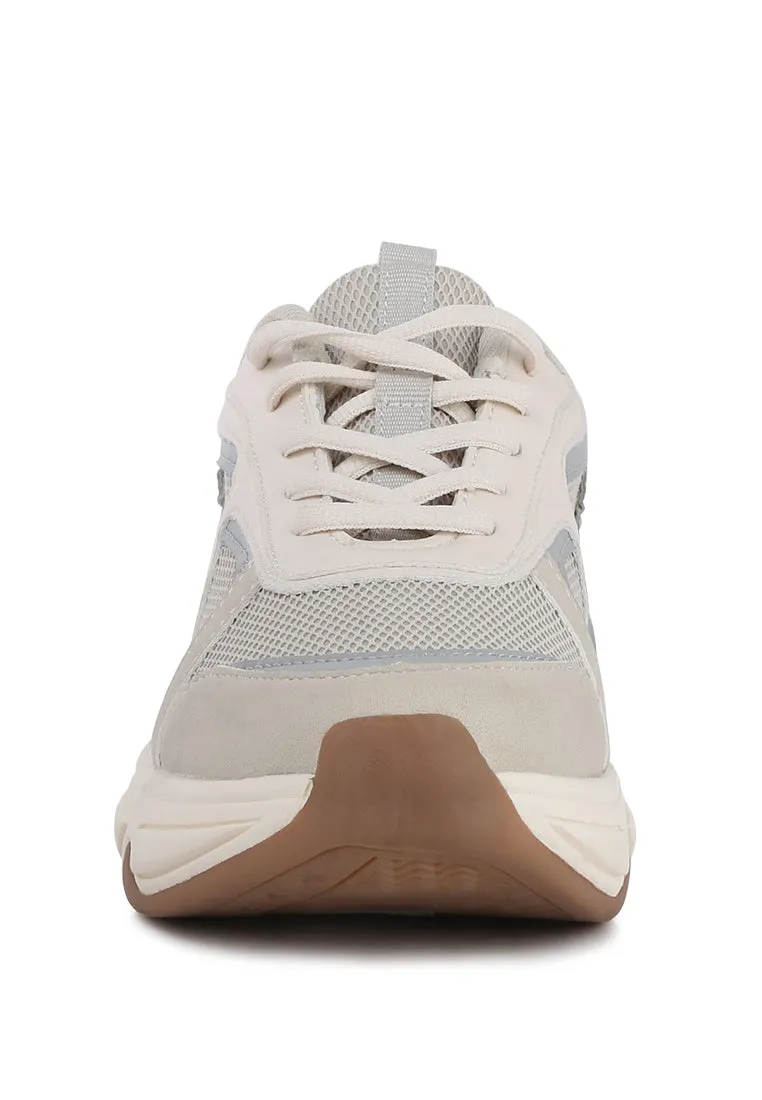 Tyler Active Lace-Up Chunky Sole Trainers