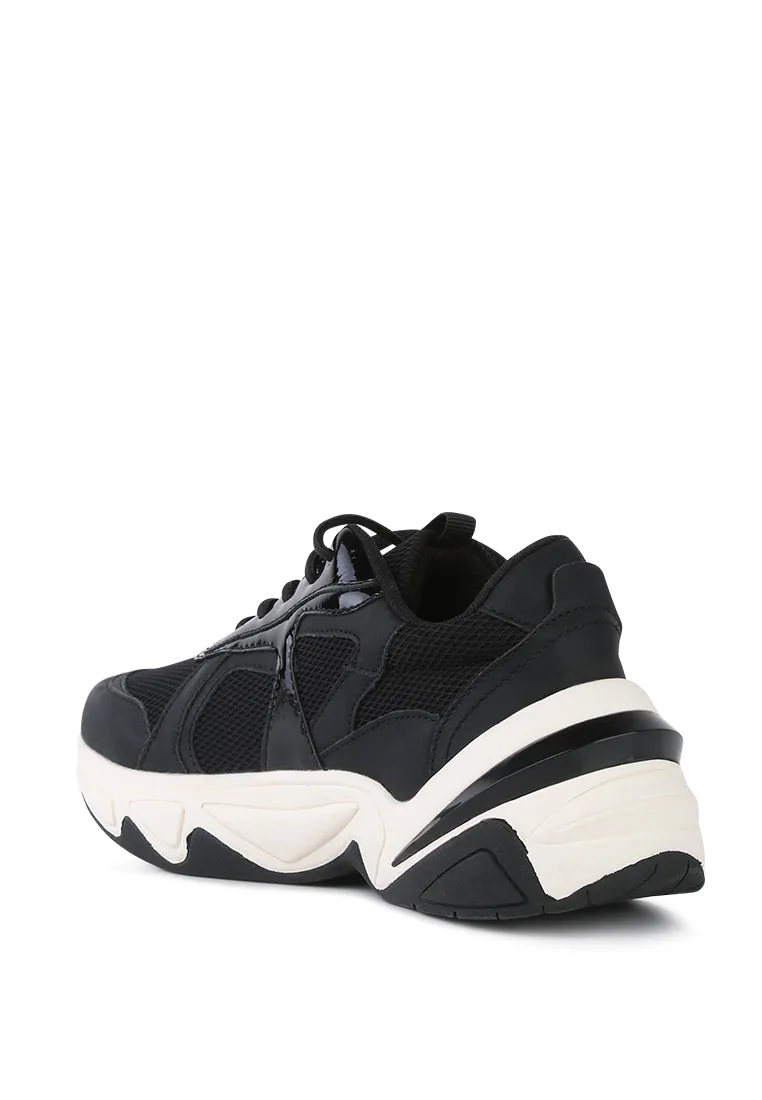 Tyler Active Lace-Up Chunky Sole Trainers