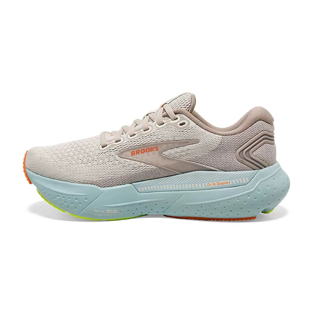 Women's Brooks Glycerin GTS 21 (Coconut/Aqua/Autumn Sunset)