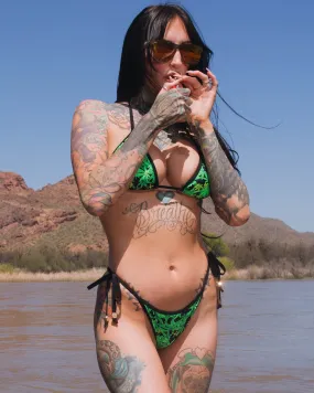 Women's Green Room String Bikini Bottom