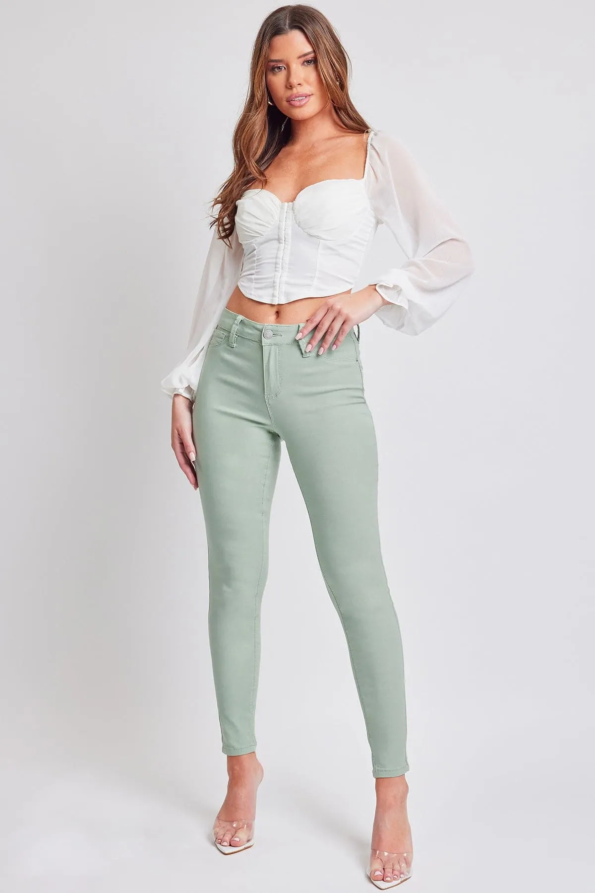 Women's Hyperstretch Skinny Pants, Jade